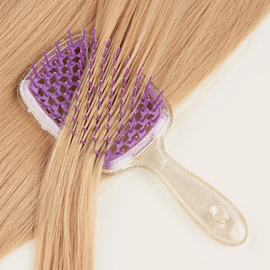 Peigne à cheveux Wanmei en plastique, double usage, pour cheveux secs et humides, antistatique, lissant et volumisant, pour usage domestique - Product Image 3