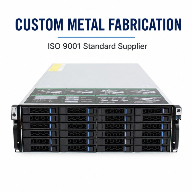 Industrial Server Chassis Storage Server Chassis Sas 24 Bay Server Chassis 4u Water Cooling Sheet Metal Products