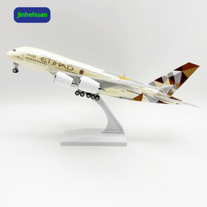 Avión A380 de Etihad Airways, Modelo de Avión a Escala 30cm, Pequeño Avión Decorativo, Modelos de Aviones, Recuerdos, Artesanía de Resina, Regalo - Product Image 1