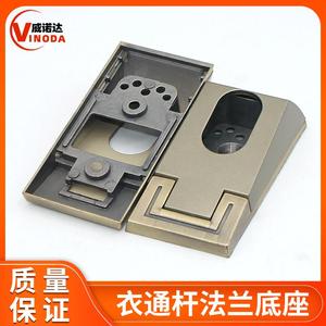 Clothing Seat Zinc Alloy Wall Mount Coat Rail <b>Bracket</b> For Wardrobe Walk In Closet Die Casting Non Detachable - Product Image 5