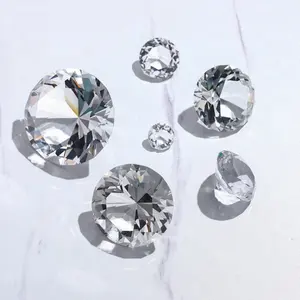 透明K9水晶婚礼装饰水晶钻石珠宝水晶纸家居装饰重量