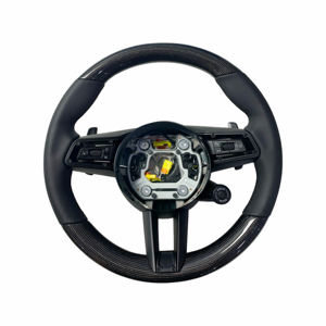 Volante WRR para Porche Panamera 911 918 718 Macan Cayenne accesorios de coche de fibra de carbono - Product Image 1