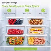 Contenants sous vide portables pour le stockage des aliments, récipients hermétiques anti-fuite pour réfrigérateur et stockage alimentaire pour la restauration