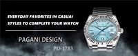 PAGANI DESIGN 2026 Nouvelle Montre Homme DD36, Marque Haut de Gamme, Montre Mécanique Automatique de Luxe, Montre-Bracelet Homme avec Verre Saphir AR, 10 Bar ST16