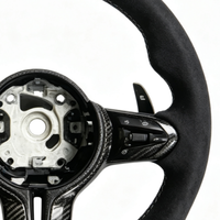 Volant en fibre de carbone et Alcantara pour BMW F20 F21 F40 F52 F22 F23 F44 F45 F46 F30 F31 F10 F11 F18 E80 E90 E91 E92 E93
