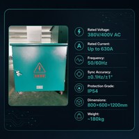 Panneau de synchronisation professionnel pour contrôle de générateur 100A-630A Classe 0.5 Phase 0.1 Degré pour armoire d'exploitation de micro-réseau solaire photovoltaïque