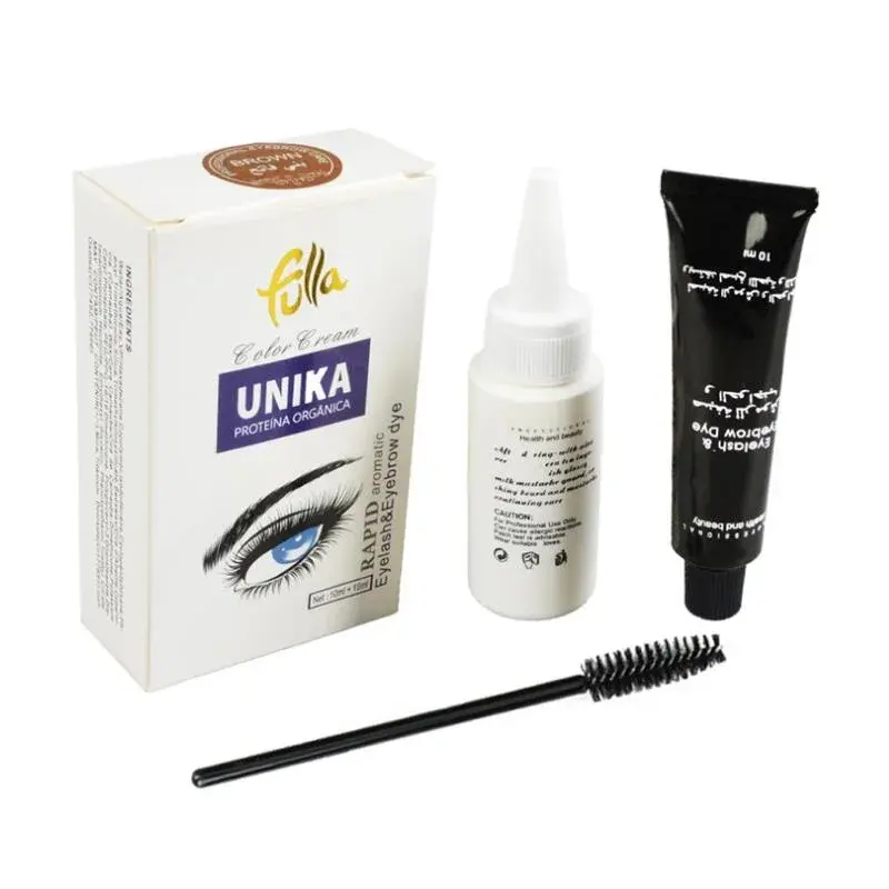 Eyelash & Eyebrow Dye Tint Kit Waterproof 15 Mins Fast Dye Brow Enhance Brow Dye Lash Long Lasting Permanent Makeup Tools 265656