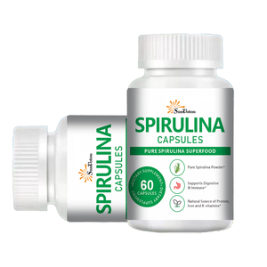 Emballage personnalisé Capsules de <span class=keywords><strong>spiruline</strong></span> pure naturelle Superaliment pour le soutien de la digestion et le renforcement immunitaire - Product Image 4