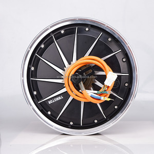 Mô-tơ trung tâm DC không chổi than nam châm vĩnh cửu chống nước 12 inch 3000-<span class=keywords><strong>5000W</strong></span> cho xe máy điện - Product Image 1