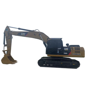 Excavadoras Usadas de Segunda Mano CAT 330D Caterpillar 320D 330D2L, Excavadora de Orugas de 30 Toneladas CAT 320D con Certificación CE y Accesorio de Barrena - Product Image 1