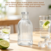 Bouteilles en verre gravées et imprimées à l'écran, rayées, personnalisées, emballages métalliques vides pour vins, spiritueux, vodka, whisky
