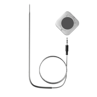 Termometer panggangan BBQ, cerdas Bluetooth nirkabel, termometer asap daging barbekyu, memasak dengan Magnet