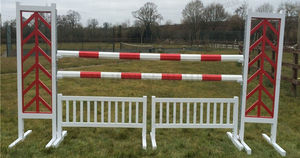 How to Build Your Own Outdoor Anti Rust Welded Racing Training <strong>Horse</strong> <strong>Jump</strong> Stands - Product Image 3