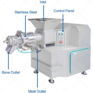 Máquina Comercial Automática OCEAN para Deshuesar Pavo, Máquina para Quitar Huesos de Pollo Entero, Separador de Huesos y Carne - Product Image 2