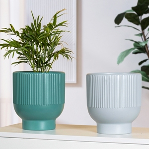Haute qualité moderne maison décorative en céramique jardinières Pots intérieur extérieur jardin <span class=keywords><strong>pot</strong></span> <span class=keywords><strong>de</strong></span> <span class=keywords><strong>fleurs</strong></span> finition émaillée en gros - Product Image 1