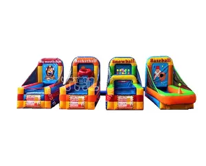 hot sale inflatable interactive sports games inflatable outdoor games for kids adults inflatable carnival games for rental