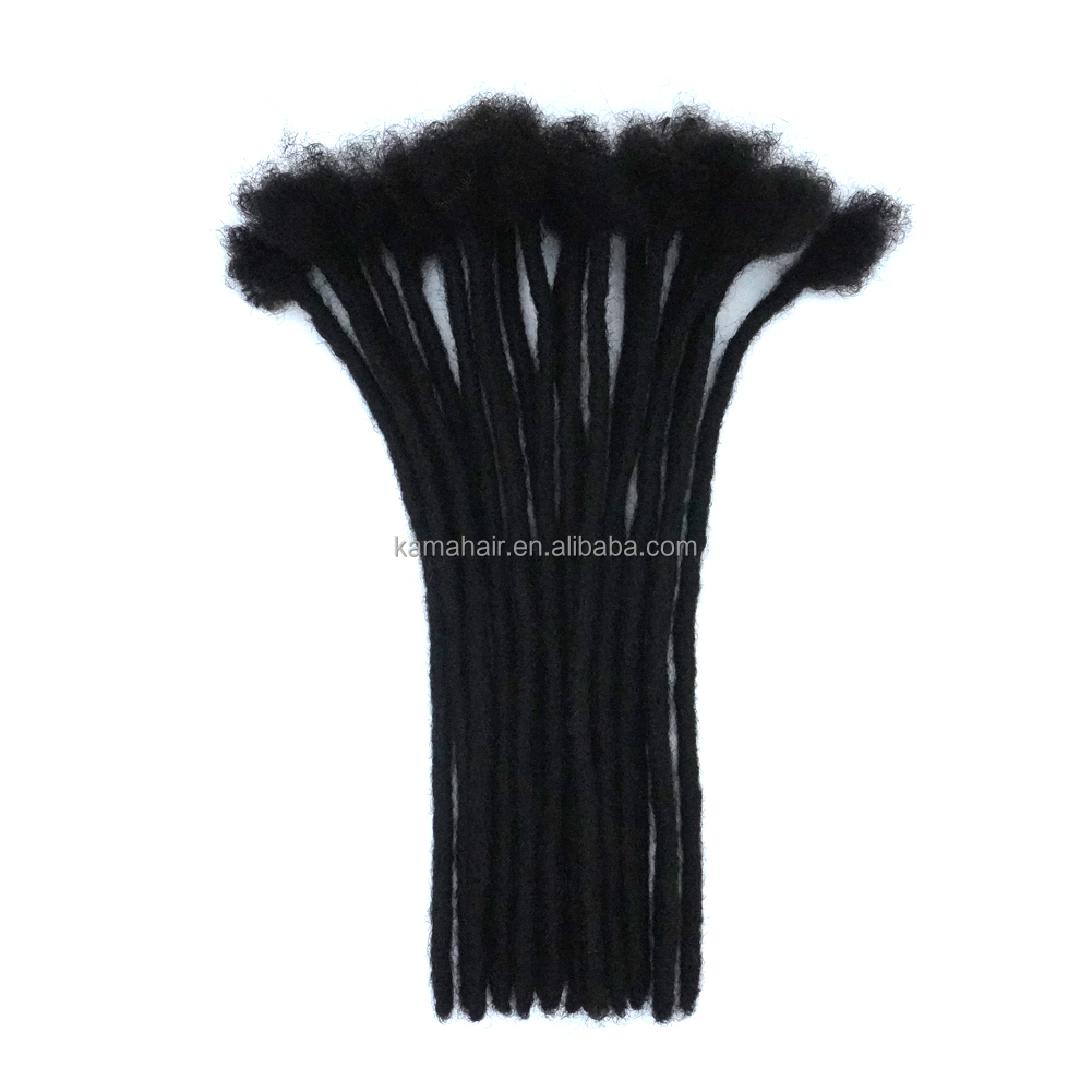 KAMA Wholesaft Human Hair Soft Dreadlock Extensions Deadlock Maintenance Dread Loc Extension for Black Hair Detail Section 6