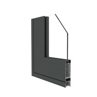 Profils d'extrusion en aluminium de haute qualité FRAVI fabriqués au Vietnam, série 6000 FMA Plus 55, pour portes et fenêtres
