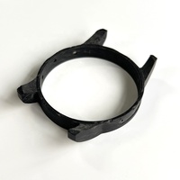 Boîtiers de montre en fibre de carbone de haute qualité personnalisés usinés CNC adaptés au mouvement 7750 pour mouvement de montre SW510