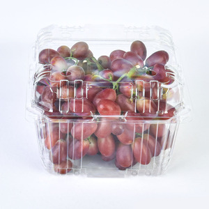 Boîte d'emballage transparente en plastique PET pour fruits frais <span class=keywords><strong>Lesui</strong></span> Wholesale, plateau d'emballage pour fraises - Product Image 2