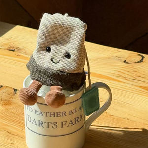 Nieuw Uk Limited Jelly Cat Leuk Theezakje Echt Schieten Pluche Rustgevende Pop Verjaardagscadeau Knuffel Voor Kinderen Pp Katoen Gevuld - Product Image 3