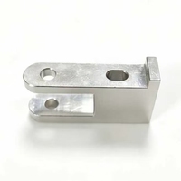 Service d'usinage CNC de haute qualité, support en U en aluminium avec trous pour la robotique et l'automatisation