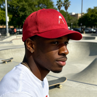Casquette de baseball personnalisée brodée en sergé de coton jaune, rouge et bleu pour événements sportifs d'équipe et cadeaux d'entreprise