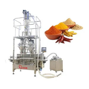 Full Automatic Dry Spice Powder Packaging Filling Machine Jars Bottling Filler Spices Powder Filling Packing Machine