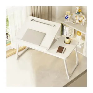 Custom Wholesale OEM ODM Home Office Modern Style Commercial Furniture Folding Wooden Laptop Table bed study table