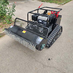 Falciatrice a flagelli multifunzione ibrida elettrica a <span class=keywords><strong>benzina</strong></span> con telecomando wireless per impieghi gravosi Zhongqin, per uso agricolo - Product Image 3