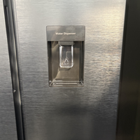 Réfrigérateur-congélateur c 540L côte à côte avec distributeur d'eau - Grande capacité, sans givre, pour cuisine domestique, économe en énergie