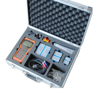 Débitmètre d'eau DN15~DN700 pour tuyau en PVC, débitmètre ultrasonique portable à pince, débitmètre ultrasonique manuel
