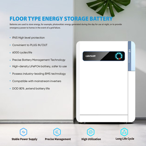 Batterie lithium-ion 51,2 V 300 Ah 15 kWh, étanche IP65, utilisation extérieure, batteries solaires basse tension pour système de stockage d'énergie domestique - Product Image 2