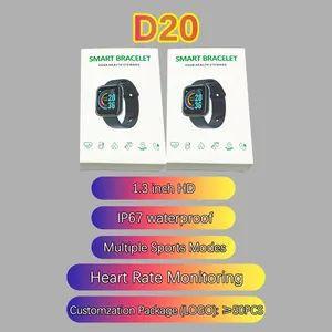 Y68 smart watch D20 health fitness tracker smart wristband for Y68/D20 smartwatch