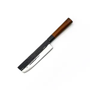 Santoku Faca de Aço Inoxidável de Venda Quente Profissional Clássico Afiada 3CR13 8 Polegadas Do Chef Facas de Cozinha Corte De Alimentos De Metal 500