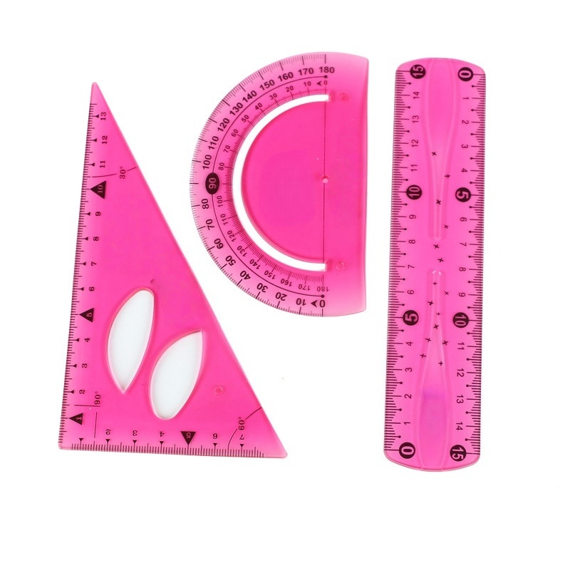 15CM Colored Ruler Set 3 in