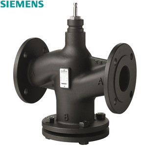 Siemens Two-Way Control Valve 230V AC Water 0-10 <b>Bar</b> -40C to 200C Open Quickly Long Neck Type - Product Image 5