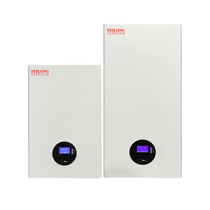 Système d'énergie solaire mural 51,2 V 100 Ah 5 kWh, batterie lithium-ion hybride connectée au réseau, communication CAN, écran LCD FL-MS51200A21 - Product Image 1
