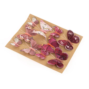 Venta al por mayor <span class=keywords><strong>de</strong></span> decoraciones <span class=keywords><strong>para</strong></span> bodas y habitaciones <span class=keywords><strong>de</strong></span> 5cm y 8cm mariposas <span class=keywords><strong>de</strong></span> plumas coloridas decoración perfecta <span class=keywords><strong>para</strong></span> fiestas y eventos - Product Image 6