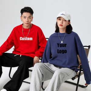 เสื้อสเวตเชิ้ตโอเวอร์ไซส์ทรงหลวม ยูนิเซ็กซ์ ผ้าฟลีซซิลเวอร์ฟ็อกซ์ หนานุ่ม 450GSM ผสมคอตตอนและโพลีเอสเตอร์ ขายดี - Product Image 2