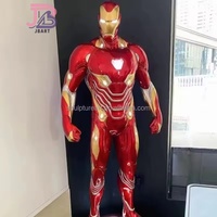 1:1 Sculpture de robot en acier MK50 grandeur nature avec lumières LED taille réelle personnage de film résine acier Figure Statue Sculpture