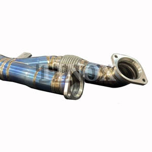 Sistema de Escape Catback de Titanio para BMW M3 M4 G80 G82 3.0T, Silenciador Pulido, Convertidor Catalítico, Tubos de Escape - Product Image 2