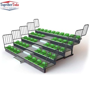Asientos Retráctiles para Estadios, Gradas para Deportes al Aire Libre, Estadios de Baloncesto, Teatros, Auditorios, Salas de Conferencias, Sillas Plegables con Escalera - Product Image 1