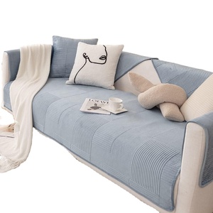 Wholesale Crystal <strong>Sofa</strong> <strong>Cover</strong> l Shape 7 <strong>Seater</strong> <strong>Corner</strong> Headrest <strong>Cover</strong> for <strong>Sofa</strong> - Product Image 1