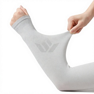 Manchons de Cyclisme SPARKWELL INDUSTRIES en Spandex Anti-UV à Compression avec Logo Imprimé et Ourlet Inférieur 180g – Protection Sportive Unisexe pour Adultes - Product Image 1