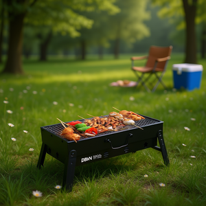 Parrilla Portátil Plegable de Carbón Db, Ligera, para Acampar, Hacer Picnics y Asar en el Jardín - Product Image 2