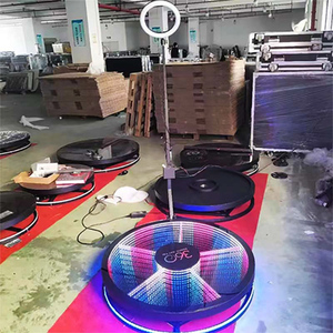 Gian Hàng ảnh 360 với máy nghe nhạc phụ kiện miễn phí & Giá đỡ ánh sáng cho bữa tiệc & đám cưới sử dụng tương thích với iPad & máy ảnh - Product Image 1