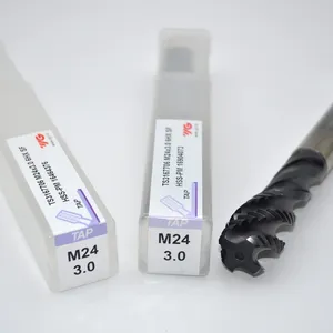 1ชิ้นเครื่องมือเกลียวร่องเคลือบ x HSS-PE เมตริกซ์ M24x3.0 6HX M20x2.5 SF 6HX เกลียว CNC SF - Product Image 2