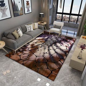 Alfombras peludas con estampado 3D de Cachemira, alfombra grande peluda para sala de estar/Alfombra de lana para sala de estar, alfombras grandes para sala de estar - Product Image 3