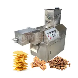 Most Popular Corn Puffing Snacks Corn Puff Snacks Making Machine Twin Sctre Extruder Puffed Food Snacks Production Line